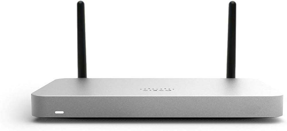 Cisco wireless router with dual antennas providing secure and high-speed connectivity