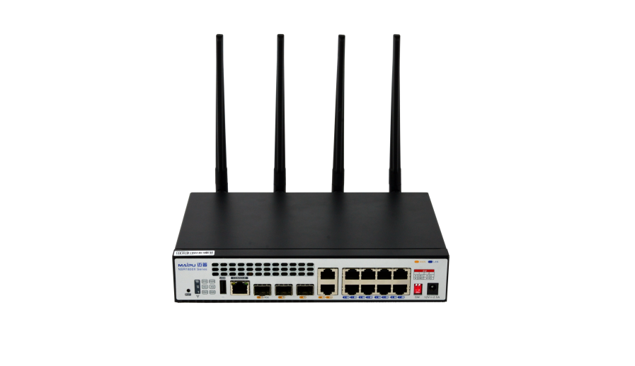 High-performance wireless router with multiple antennas for extended coverage and connectivity