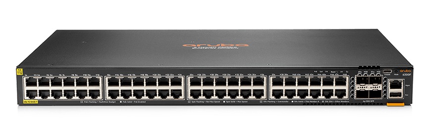 Aruba enterprise switch with 48 ethernet ports for scalable network infrastructure