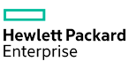 Hewlett Packard Enterprise logo for enterprise IT infrastructure and server solutions