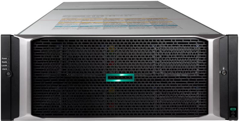 High-capacity HPE storage server designed for enterprise data center environments